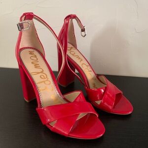 Brand New Sam Edelman Patent Red Heels